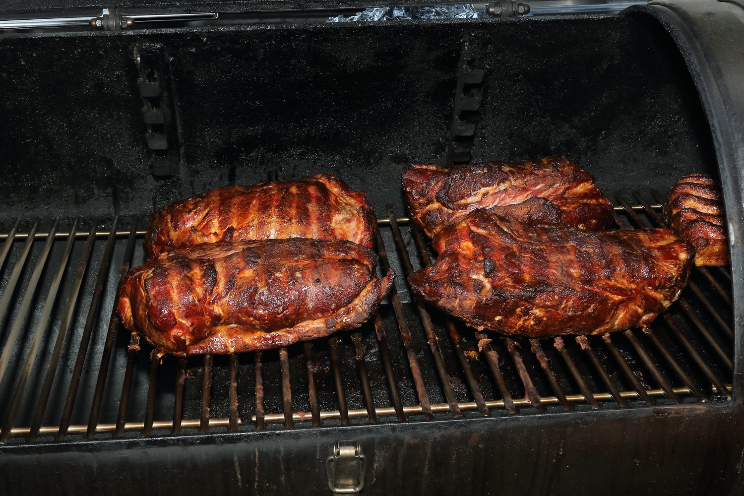 Pork Neak / Schweinenacken Smoken von Schweinenacken vom Grillmeister Pausch Nürnberg