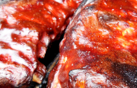 Glasierte Spare Ribs 