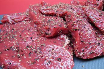 Frische Rindersteaks