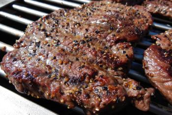 Gegrillte Rindersteaks