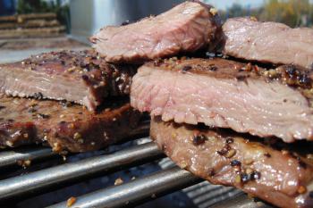 Gegrillte Rindersteaks