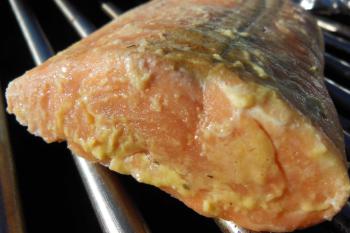 Gegrillter Lachs
