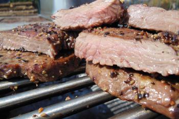Gegrilltes Rindfleisch