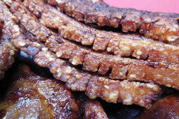 Gegrillter Schweinebauch