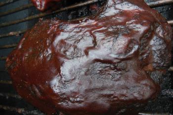 Glasierte Pork Neck (Schweinenacken)