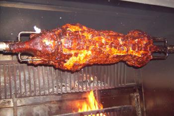 Spanferkel Grillen